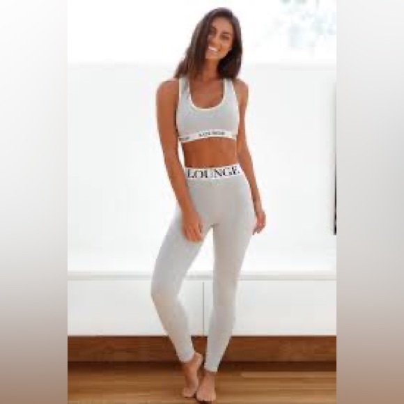 ✨ Iconic LOUNGE Logo Leggings 🖤 ONYX 🖤 Med/Small🔥 NEW, never worn! - Picture 6 of 13